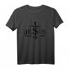 Jesus Saved My Life - Christliches Religion-Zitat Meme Geschenk T-Shirt für Gläubige, Weihnachten, Ostern & Taufen