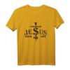 Jesus Saved My Life - Christliches Religion-Zitat Meme Geschenk T-Shirt für Gläubige, Weihnachten, Ostern & Taufen