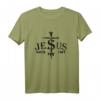 Jesus Saved My Life - Christliches Religion-Zitat Meme Geschenk T-Shirt für Gläubige, Weihnachten, Ostern & Taufen