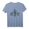 Jesus Saved My Life - Christliches Religion-Zitat Meme Geschenk T-Shirt für Gläubige, Weihnachten, Ostern & Taufen