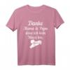 Danke Mama Und Papa Dass Ich Kein Wessi Bin T-Shirt – Heimat Sachsen Edition, Perfektes Geburtstagsgeschenk für Ostdeutsche