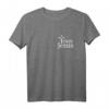 Team Jesus Kreuz Herz T-Shirt - Glaubenssymbol für Ostern, Firmung, Konfirmation, Taufe und christliche Feiertage