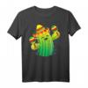 Cactus auf Cinco de Mayo & Mexico Fiesta Sombrero Hat T-Shirt – Buntes Party-Shirt für Mexiko-Fans und Fiesta-Feiern