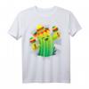 Cactus auf Cinco de Mayo & Mexico Fiesta Sombrero Hat T-Shirt – Buntes Party-Shirt für Mexiko-Fans und Fiesta-Feiern
