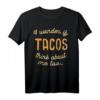 I Wonder If Tacos Think About Me Too Cinco De Mayo T-Shirt – Lustiges Foodie Geschenk für Mexican Fiesta & Festival Fans
