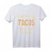 I Wonder If Tacos Think About Me Too Cinco De Mayo T-Shirt – Lustiges Foodie Geschenk für Mexican Fiesta & Festival Fans