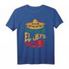 They Call Me El Jefe Boss – Lustiges Cinco de Mayo T-Shirt für Partygänger und Tänzer, Perfekt für mexikanische Feierlichkeiten