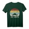 Retro El Jefe T-Shirt - Lustiges mexikanisches Boss Shirt für Cinco De Mayo, Vintage-Design aus den 60er & 70er Jahren
