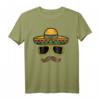 Sombrero Face Cinco De Mayo T-Shirt für Kinder - Lustiges mexikanisches Fiesta Party Shirt für Mädchen und Jungen