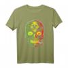 Weed Sugar Skull T-Shirt mit Marihuana Totenkopf – Perfekt für 4:20, Cinco de Mayo, Reggae & Hip-Hop Festivals, ideal für Kiffer, Vaper & Legalisierungsdemonstrationen
