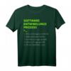 Software Entwicklungsprozess T-Shirt für Programmierer, Entwickler & IT-Enthusiasten – Perfektes Geschenk für Informatik-Profis, Fehlerfinder & Coding-Fans