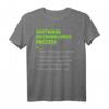 Software Entwicklungsprozess T-Shirt für Programmierer, Entwickler & IT-Enthusiasten – Perfektes Geschenk für Informatik-Profis, Fehlerfinder & Coding-Fans