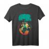 Weltfrieden Baum T-Shirt - Liebe Menschen Erde Tag, Friedens- und Umweltmotiv für Hippies, Pazifisten & Friedensfreunde