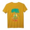 Weltfrieden Baum T-Shirt - Liebe Menschen Erde Tag, Friedens- und Umweltmotiv für Hippies, Pazifisten & Friedensfreunde