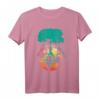 Weltfrieden Baum T-Shirt - Liebe Menschen Erde Tag, Friedens- und Umweltmotiv für Hippies, Pazifisten & Friedensfreunde