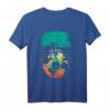 Weltfrieden Baum T-Shirt - Liebe Menschen Erde Tag, Friedens- und Umweltmotiv für Hippies, Pazifisten & Friedensfreunde