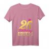 Damen 26. Geburtstag Geschenk Jahrgang 1996 - Birthday Queen Krone T-Shirt mit V-Ausschnitt für die Geburtstagsparty