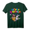 Coole Happy Easter Eierkorb Hase Luftballons Lustiges Ostertag T-Shirt für die ganze Familie