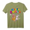 Coole Happy Easter Eierkorb Hase Luftballons Lustiges Ostertag T-Shirt für die ganze Familie