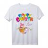 Coole Happy Easter Eierkorb Hase Luftballons Lustiges Ostertag T-Shirt für die ganze Familie