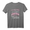 Lustiges Damen T-Shirt: Ich kann immer Ja sagen, ich bin die Tante – Perfektes Geschenk für die beste Tante zu Weihnachten, Geburtstag & als Überraschung