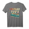 Vintage 1974 Musikkassette 49. Geburtstag T-Shirt - Retro Geschenk für Musikliebhaber, Lehrer, Familie & Freunde zum 49. Jubiläum