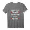 Ich Bin Stolze Tante Eines Verdammt Coolen Neffens T-Shirt – Lustiges Geschenk für stolze Tanten mit coolem Spruch