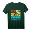 50. Geburtstag Geschenk Ich Wurde 50 Als Ich Im Lockdown War T-Shirt - Lustiges Retro Design für Aufmerksamkeit & Überraschung
