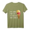 Ice cream - Leben ohne Eis ist sinnlos T-Shirt - Lustiges Geschenk für Eisfans zu Weihnachten, Geburtstag & Feiertagen