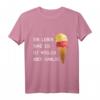 Ice cream - Leben ohne Eis ist sinnlos T-Shirt - Lustiges Geschenk für Eisfans zu Weihnachten, Geburtstag & Feiertagen