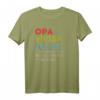 Opa weiß alles | Lustiges Großvater T-Shirt Geschenk vom Enkel für Vatertag, Geburtstag & Weihnachten