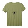 Damen Bienen Imker T-Shirt mit süßer Biene und Blumenmotiv - Let it bee, ideales Geschenk für Bienen- und Honigliebhaberinnen