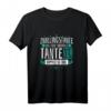 Damen Tante von Zwillingen doppelt so cool - Lustiges Spruch T-Shirt für Zwillinge Verkündung & Familienfeiern