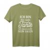 Lustiges Damen Tanten T-Shirt - Ich bin die coole Tante Geschenk für Frauen, perfekt zum Geburtstag & als humorvolles Geschenk