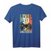 30. Geburtstag Geschenk für Mann - Zocker & Gamer T-Shirt mit Game Controller Design, Retro Look & Level 30 unlocked für Jugendliche & Erwachsene