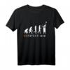 Abiturient Evolution Abi Abitur 2020 Schule Studium T-Shirt – Perfektes Geschenk für Abiturienten, Eltern und Fans zu Weihnachten, Geburtstag oder Jubiläum