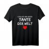 Coolste und Beste Tante Der Welt T-Shirt – Originelles Geschenk mit Spruch für die coole Tante