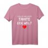 Coolste und Beste Tante Der Welt T-Shirt – Originelles Geschenk mit Spruch für die coole Tante