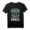 Lustiges Onkel Bester Patenonkel T-Shirt – Geschenk für Taufe, Geburtstag & Schwangerschaftsankündigung