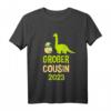 Kinder Großer Cousin 2023 T-Shirt Dino Geschenk - Perfektes Geburtstags- und Familiengeschenk für Dinosaurier-Liebhaber