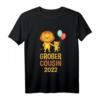 Großer Cousin 2022 T-Shirt mit Löwenmotiv – Perfektes Geschenk zur Geburt und Schwangerschaft für den werdenden Cousin