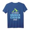 Ich werde großer Cousin 2022 Schwangerschaft verkünden T-Shirt – Perfekt für Babyankündigung & Familienerinnerung