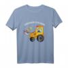 Kinder Großer Cousin 2020 T-Shirt mit Bagger - Perfektes Geschenk zur Baby-Shower, Geburt oder Baby-Party