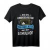 Bye Bye Kindergarten, ich kicke jetzt auf dem Schulhof T-Shirt – Süßes Geschenk zum Schulanfang für Jungen und Mädchen