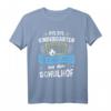 Bye Bye Kindergarten, ich kicke jetzt auf dem Schulhof T-Shirt – Süßes Geschenk zum Schulanfang für Jungen und Mädchen