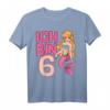 Ich Bin 6 T-Shirt für Mädchen - Meerjungfrau Geburtstag Geschenk für 6-Jährige Mädchen, Süßes Meerjungfrauen T-Shirt