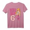Ich Bin 6 T-Shirt für Mädchen - Meerjungfrau Geburtstag Geschenk für 6-Jährige Mädchen, Süßes Meerjungfrauen T-Shirt
