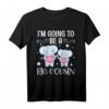 I Become Big Cousin 2022 - Süßes Babyparty-Geschenk für den zukünftigen Cousin, Nichte, Tochter oder Sohn
