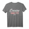 Cousin Cousine 2021 lädt T-Shirt – Nostalgisches Familien T-Shirt für Cousins, Cousinen und die ganze Verwandtschaft