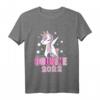 Ich werde Cousine 2022 T-Shirt – Süßes Einhorn Motiv zum Schwangerschaft verkünden für große Cousine